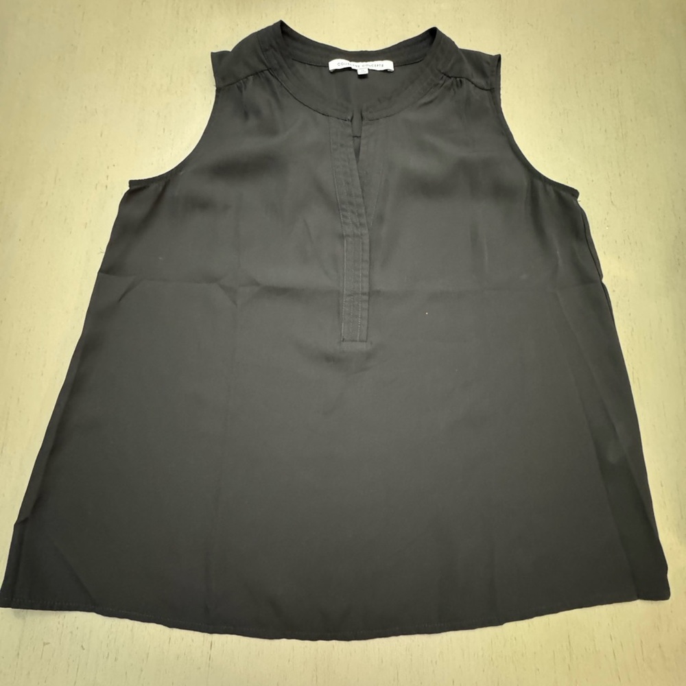 Collective Concepts Sz. Medium Sleeveless Black Top NWOT